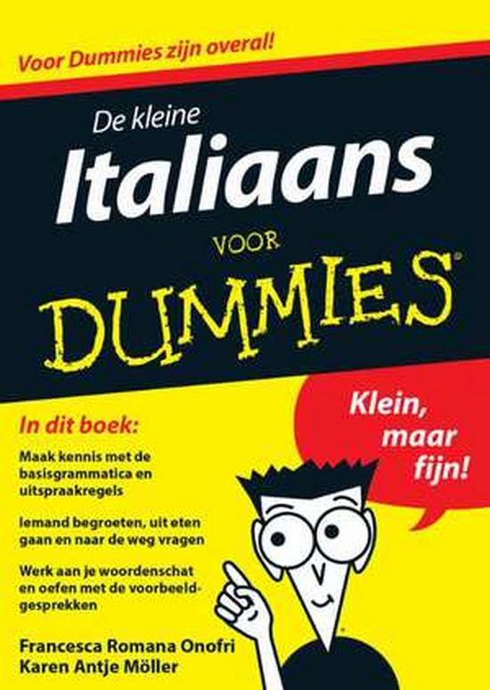 Afbeelding van De kleine Italiaans voor Dummies