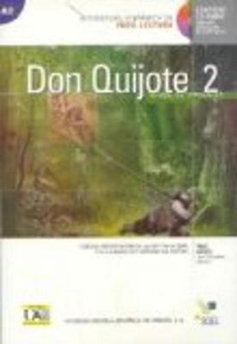 Afbeelding van Don Quijote de la Mancha - nivel básico 2 libro + cd-audio (1x)