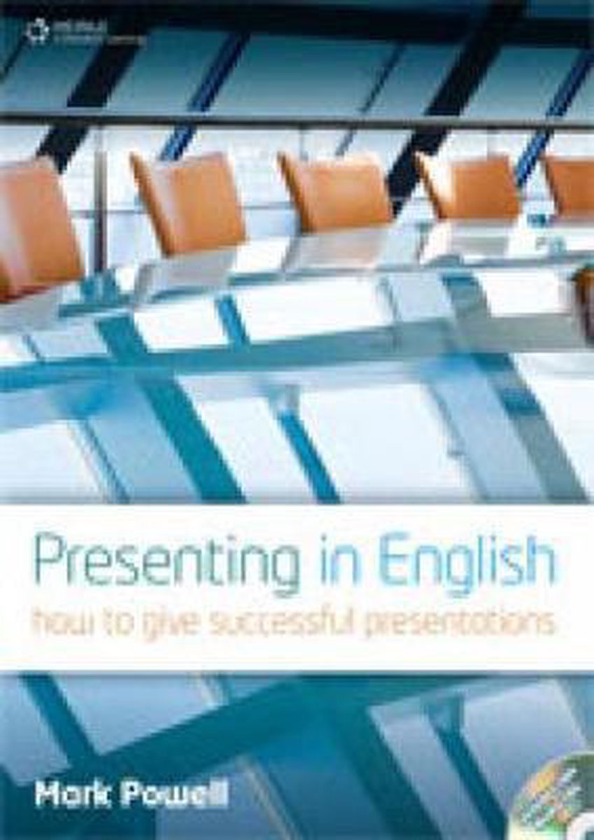 Afbeelding van Presenting in English: How to give successful presentations book + audio-cd's (2x)