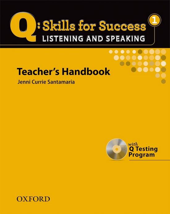 Afbeelding van Q: Skills for Success- Listening and Speaking 1 teachers book + testing program cd-rom