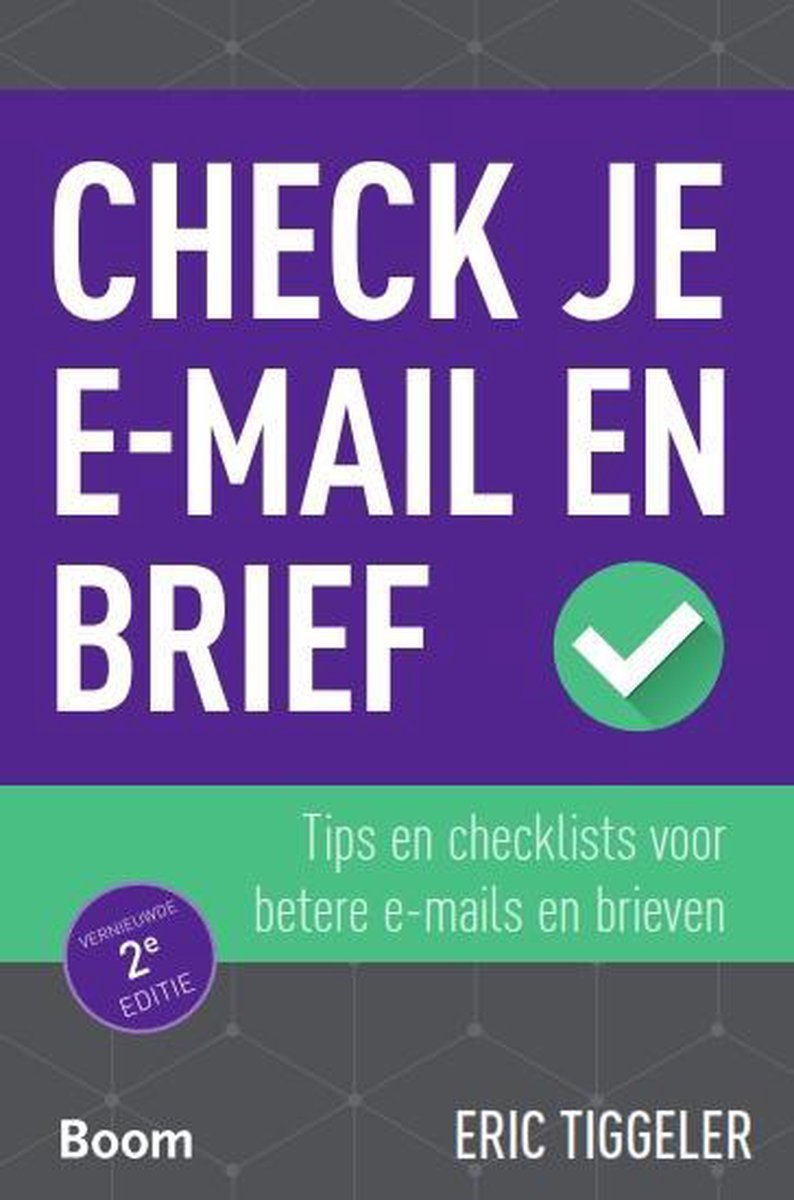 Afbeelding van Check je e-mail en brief: Tips en checklist voor betere e-mails en brieven