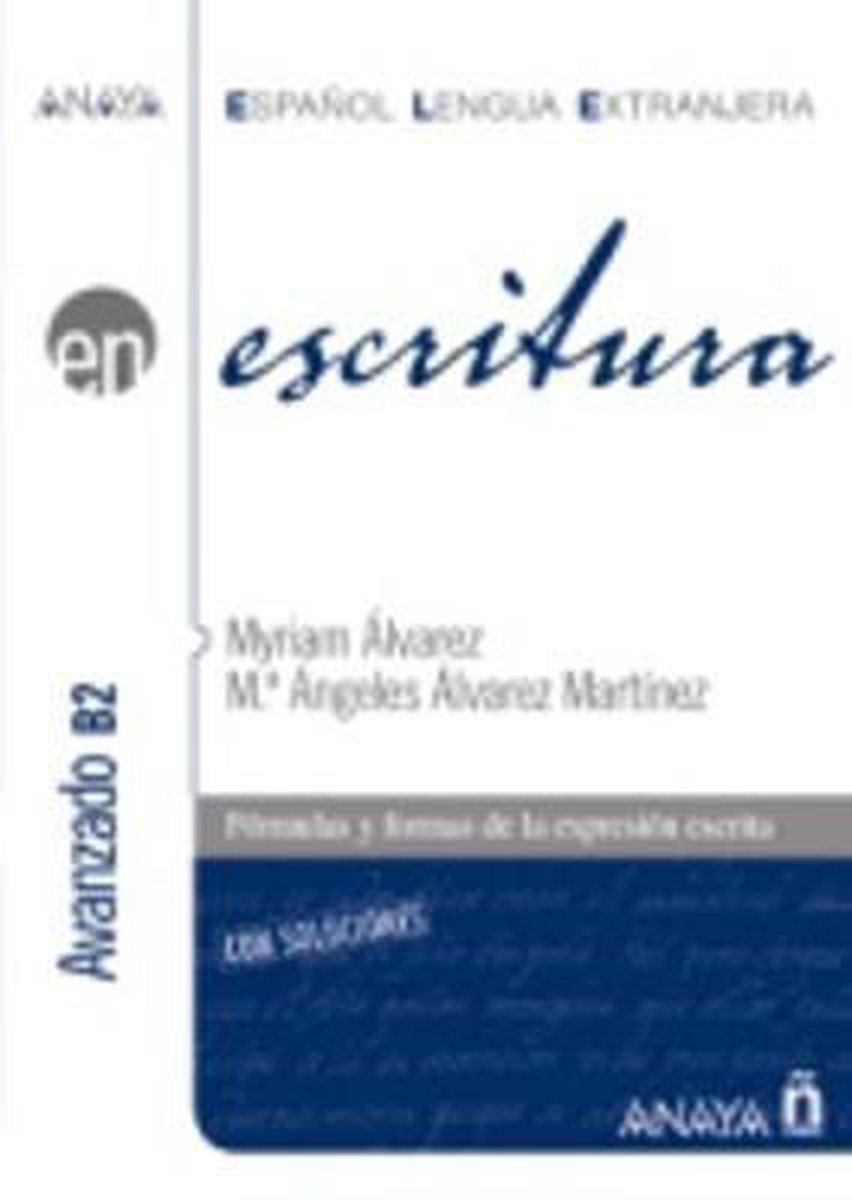 Afbeelding van Escritura - Avanzado B2