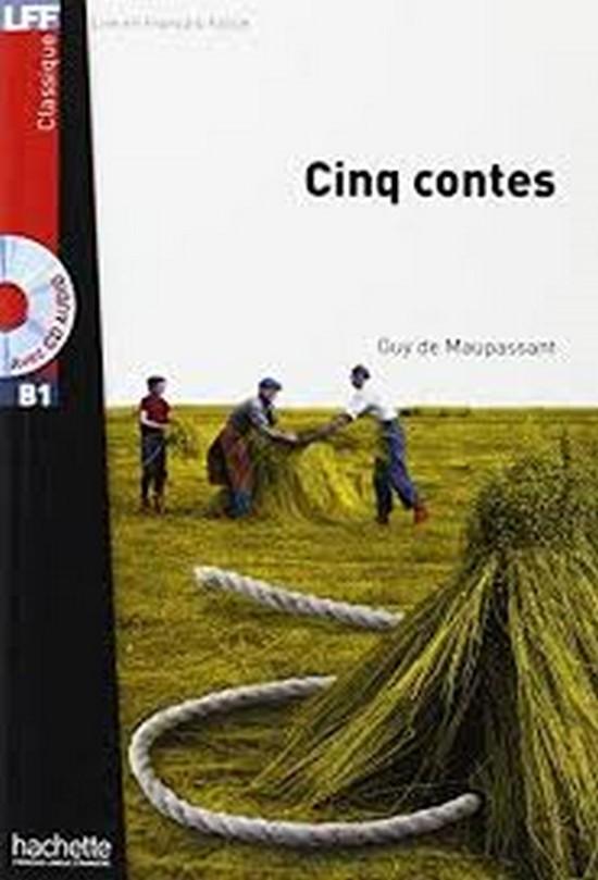 Afbeelding van Cinq contes (Lire en Français Facile Classiques B1) livre + cd-audio mp3