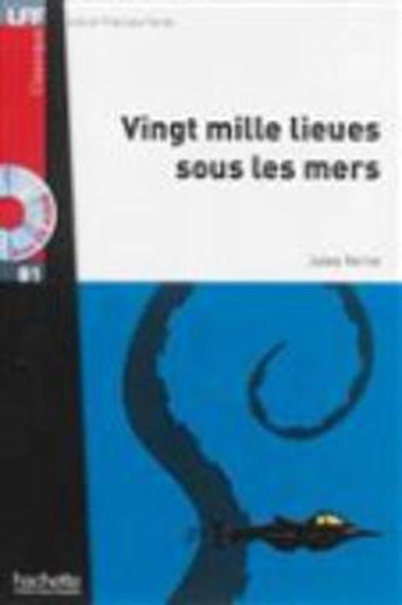 Afbeelding van Vingt mille lieues sous les mers (lire en Français facile B1) livre + CD audio MP3