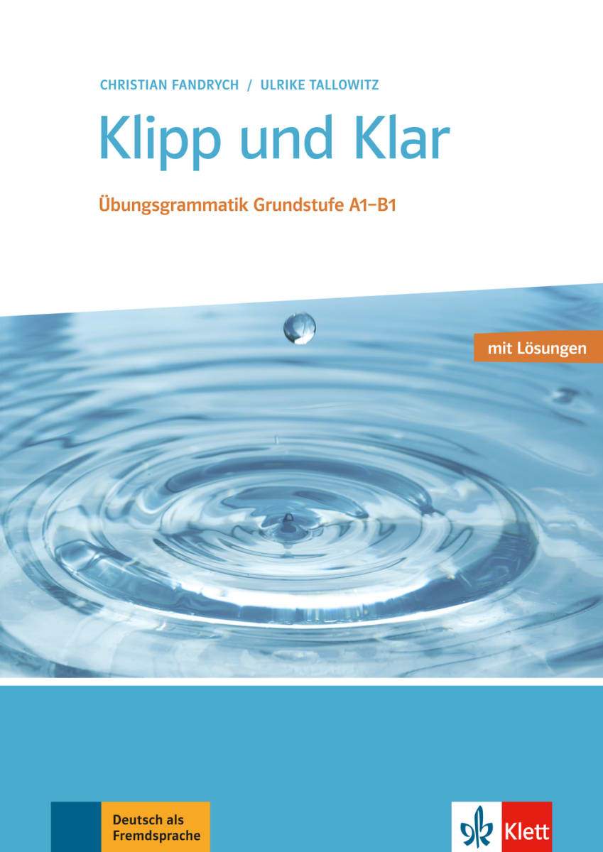 Afbeelding van Klipp und KLar: Übungsgrammatik Grundstufe Deutsch (A1-B1) Buch mit Lösungen