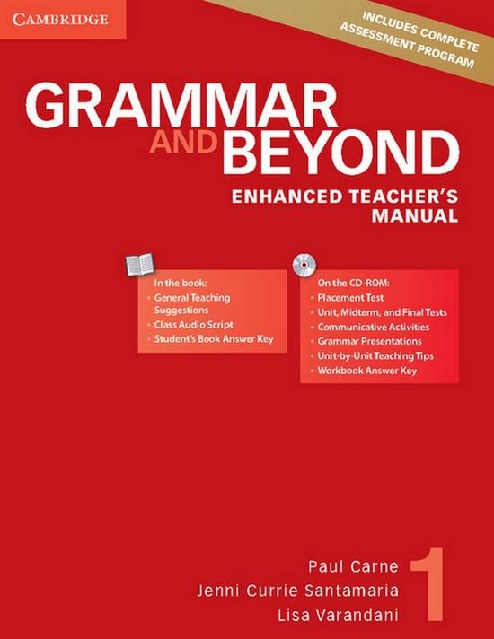Afbeelding van Grammar and Beyond 1 enhanced teacher's manual + cd-rom
