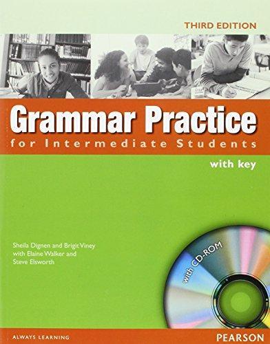 Afbeelding van Grammar Practice - Intermediate book with key + cd-rom