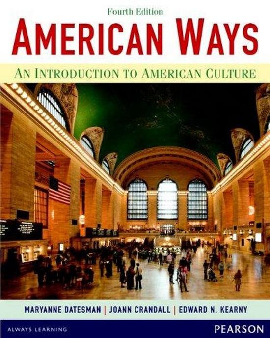 Afbeelding van American Ways: An Introduction to American Culture