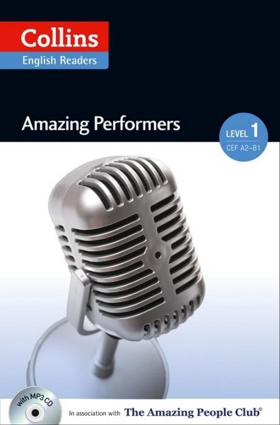 Afbeelding van Amazing People Readers 1 (A2): Amazing Performers book + audio-cd