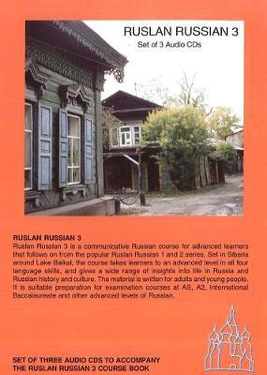 Afbeelding van Ruslan Russian 3 audio-cd's (3x)