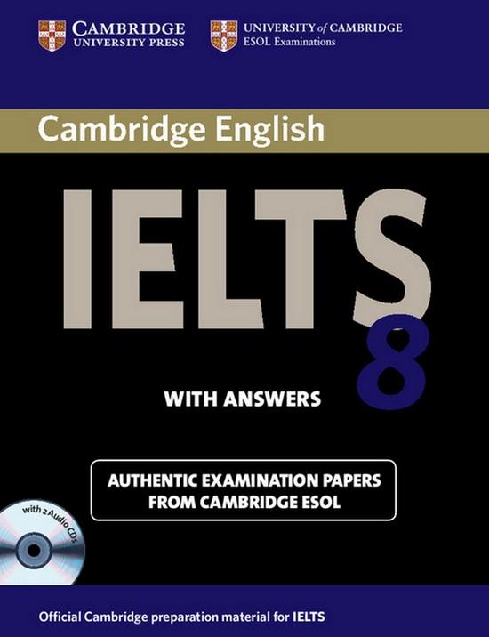 Afbeelding van Cambridge IELTS Self-study Pack 8 student's book+answers+audio-cd's (2x)