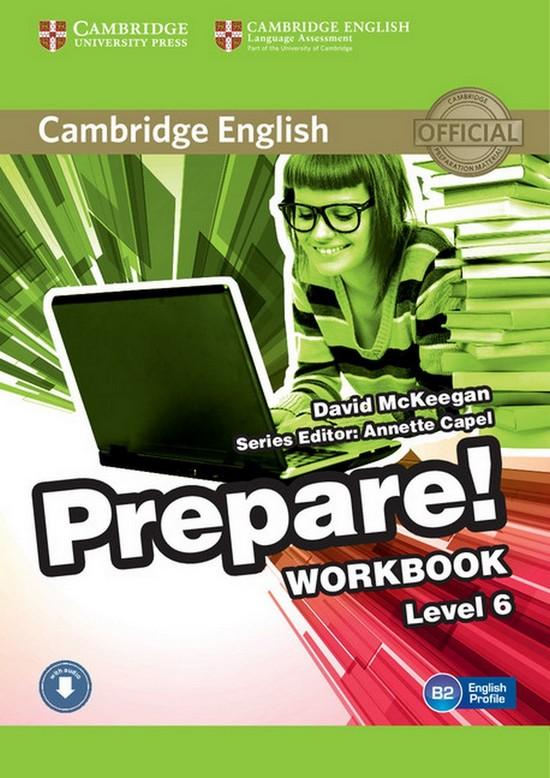 Afbeelding van Cambridge English Prepare! 6 workbook + audio download