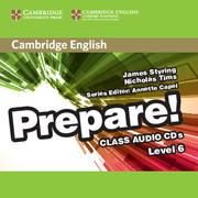 Afbeelding van Cambridge English Prepare! 6 class audio-cd's (2x)