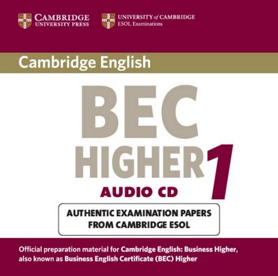 Afbeelding van Cambridge BEC Higher 1 audio-cd