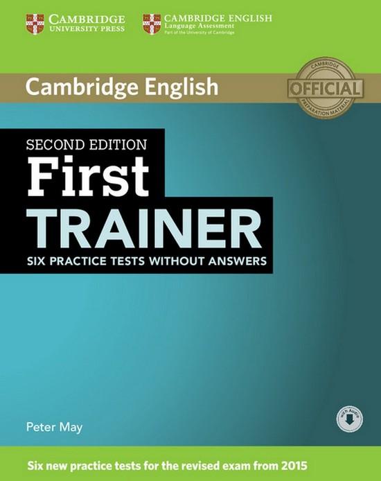 Afbeelding van First Trainer - second edition without answers practice tests + downloadable audio