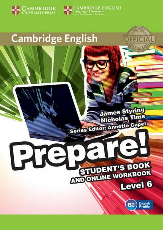 Afbeelding van Cambridge English Prepare! 6 student's book + online workbook