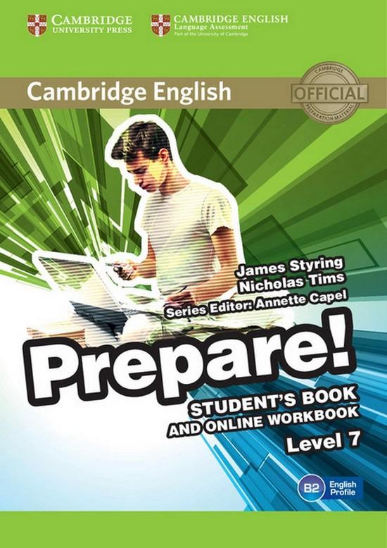 Afbeelding van Cambridge English Prepare! 7 student's book + online workbook