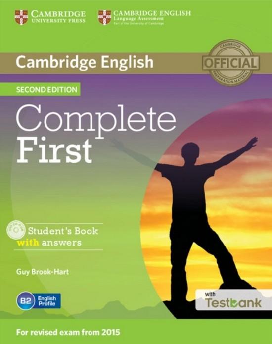 Afbeelding van Complete First Student's Book + Answers CD + Testbank