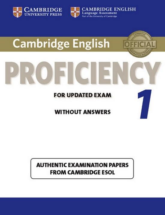 Afbeelding van Cambridge English Proficiency for Updated Exam 1 student's book without answers