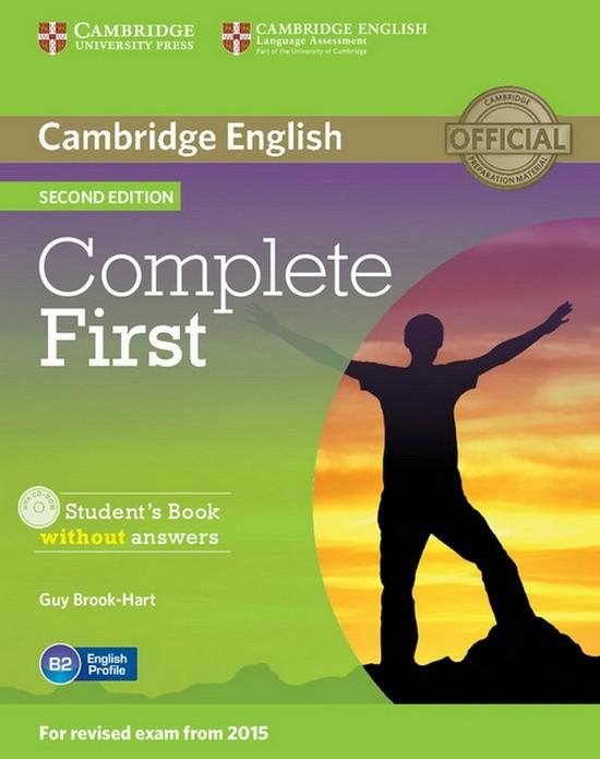 Afbeelding van Complete First - second edition student's book without answers + cd-rom