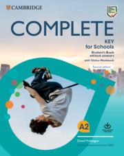 Afbeelding van Complete Key for Schools Student's Book without Answers+Online Wb