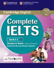 Afbeelding van Complete IELTS Bands 4-5 Student's Book without answers+cd-rom