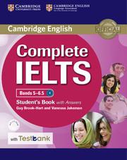 Afbeelding van Complete IELTS Bands 5-6.5 Students book with answers + CD-Rom Test
