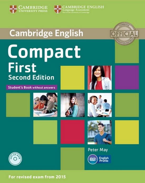 Afbeelding van Compact First - second edition student's book without answers + cd-rom