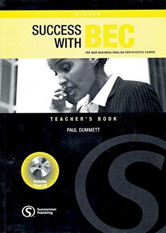 Afbeelding van Success with BEC - Higher teacher's book