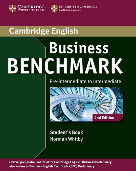 Afbeelding van Business Benchmark - Pre-intermediate to Intermediate business preliminary student's book