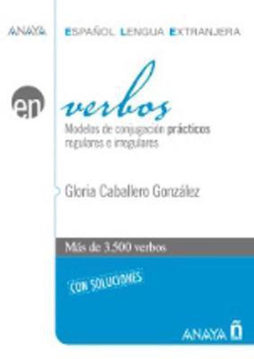 Afbeelding van Verbos: Modelos de conjugacion praticos regulares e irregulares
