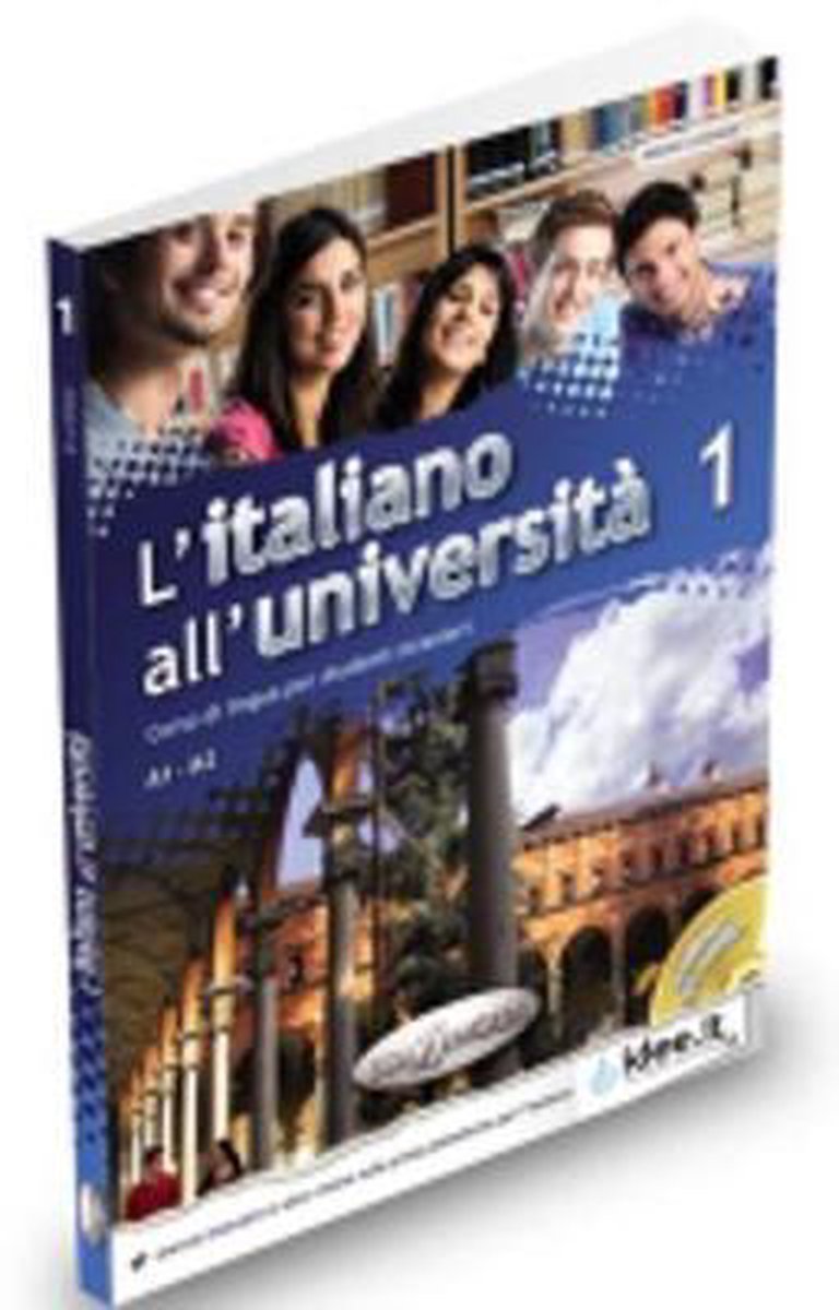 Afbeelding van L'italiano all'università A1-A2 1 libro di classe ed eserciziario+cd-audio