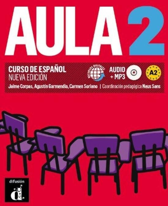 Afbeelding van Aula - nueva edición (edición especial para España) 2 libro del alumno + audio mp3 cd