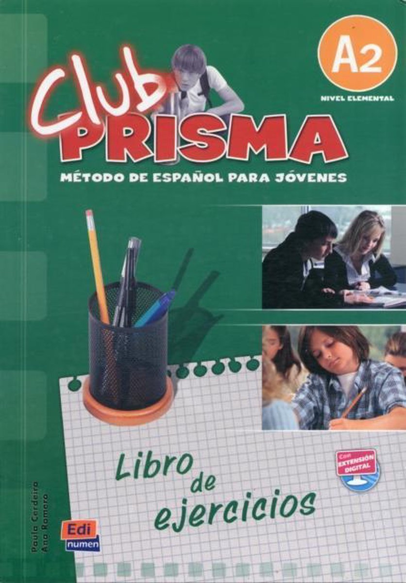 Afbeelding van Club Prisma: Método de español para jóvenes nivel A2 libro de ejercicios