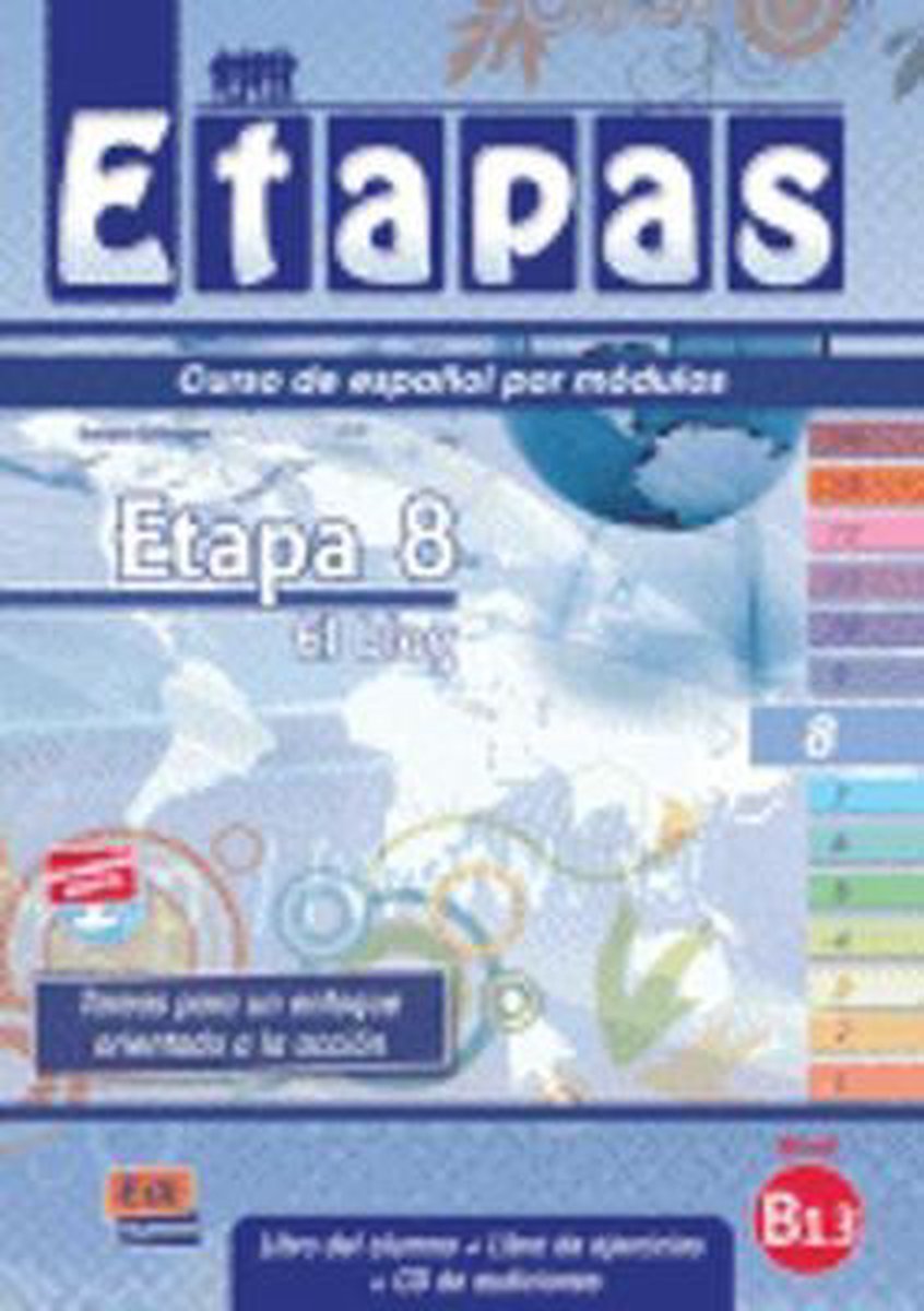 Afbeelding van Etapa 8 - El blog libro del alumno/ejercicios + cd-audio