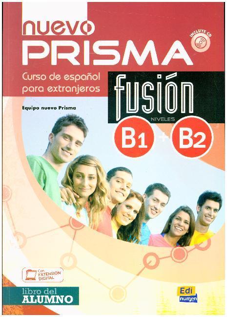 Afbeelding van Nuevo Prisma Fusión B1+B2 libro del alumno