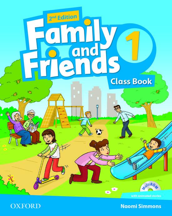 Afbeelding van Family and Friends 1 Class Book with Student MultiROM