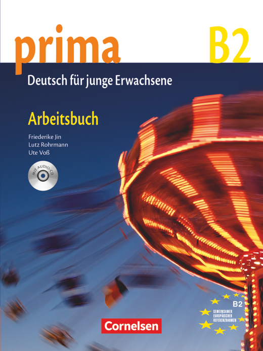 Afbeelding van Prima B2 - Deutsch für junge Erwachsene 6 Arbeitsbuch mit Audio-CD