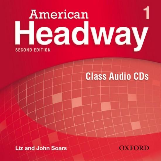 Afbeelding van American Headway - second edition 1 class audio-cd's (3x)