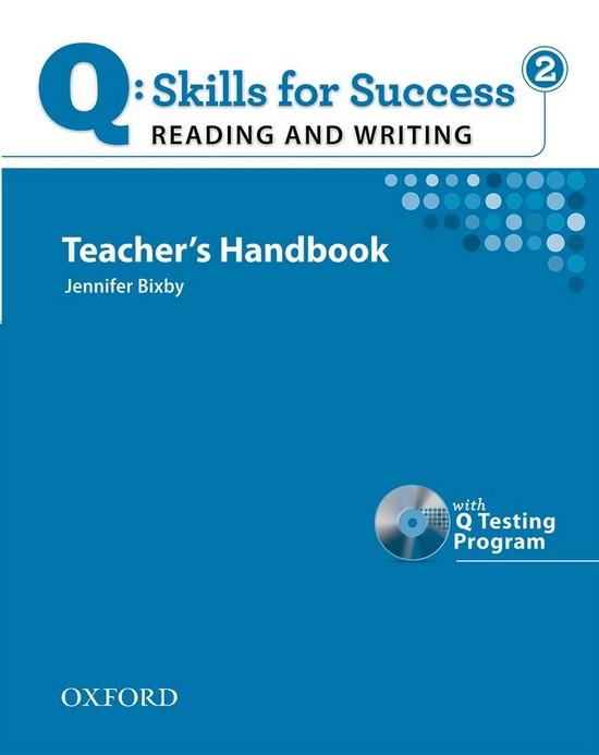 Afbeelding van Q: Skills for Success- Reading and Writing 2 teacher's book + testing program cd-rom