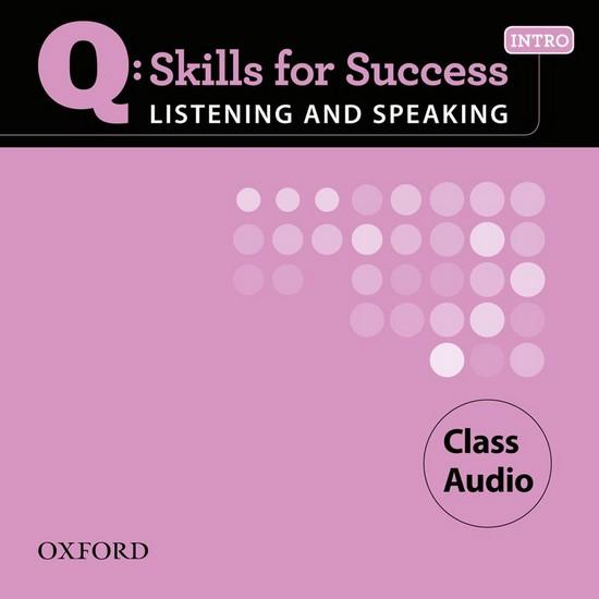 Afbeelding van Q: Skills for Success- Listening and Speaking: Intro class audio-cd's