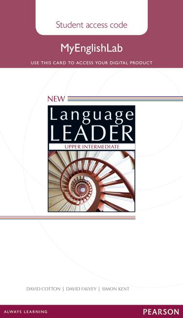 Afbeelding van New Language Leader - Upper-intermediate MyEnglishLab access card