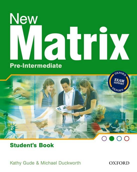 Afbeelding van New Matrix - Pre-intermediate student's book