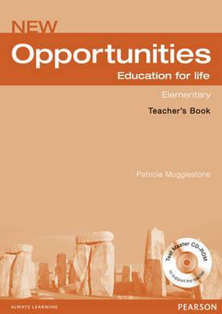 Afbeelding van New Opportunities - Elementary teacher's book + cd-rom