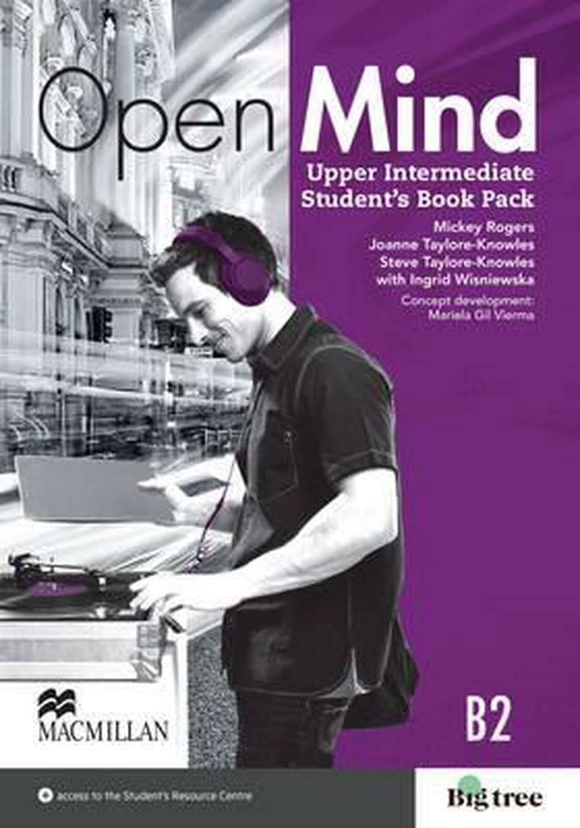 Afbeelding van Open Mind British Edition Upper Intermediate Level Student's Book Pack Book + dvd + online