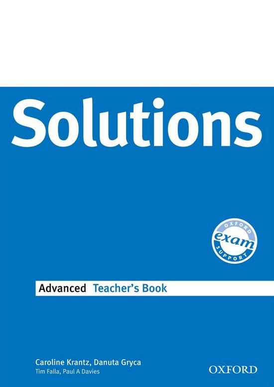 Afbeelding van Solutions - Advanced Teachers Book