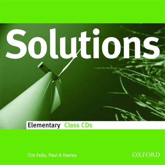 Afbeelding van Solutions - Elementary class audio cd's