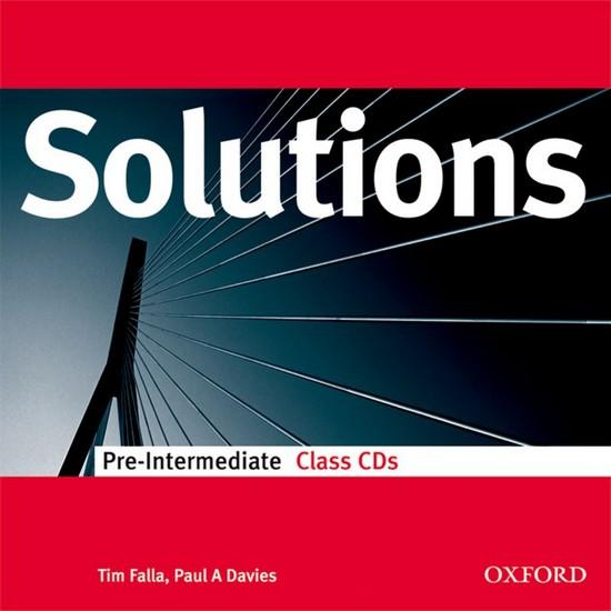 Afbeelding van Solutions - Pre-intermediate class audio cd's