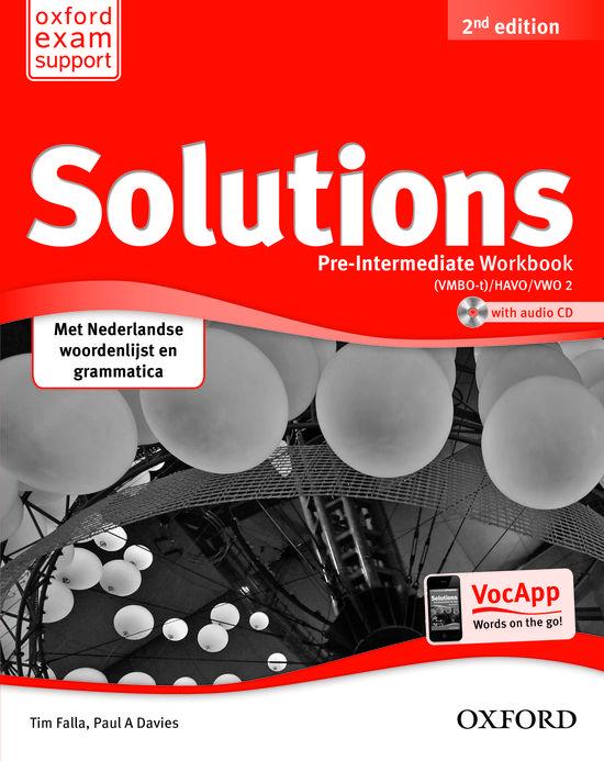 Afbeelding van Solutions second edition - Pre-intermediate ditch companion pack