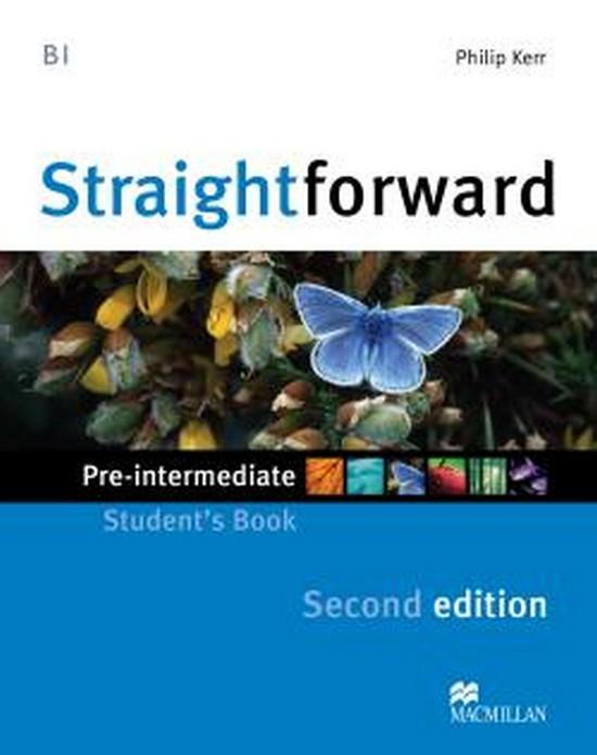 Afbeelding van Straightforward second edition - Pre-intermediate student's book
